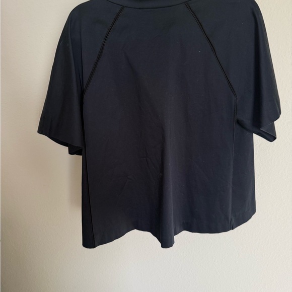 Lafayette 148 cotton blend boxy jacket blouse size medium - Picture 6 of 8